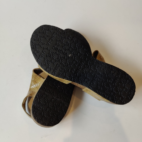 Vionic 44-Valencia Crocodile Embossed Comfort Sandals - Picture 5 of 5